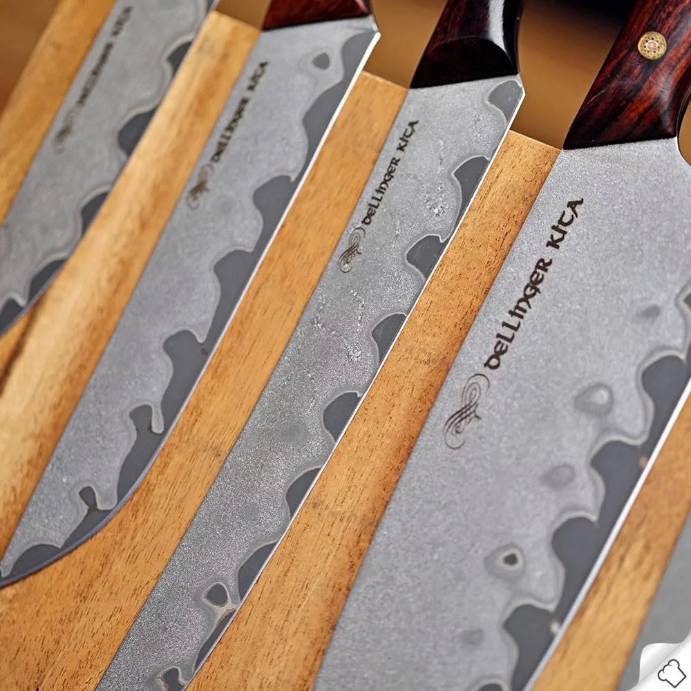 Dellinger KITA North Damascus Nóż Szefa Kuchni 20 cm — zdjęcie 5