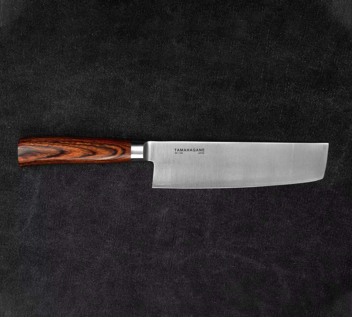Tamahagane SAN Brown VG-5 Nóż Nakiri 18 cm — zdjęcie 2