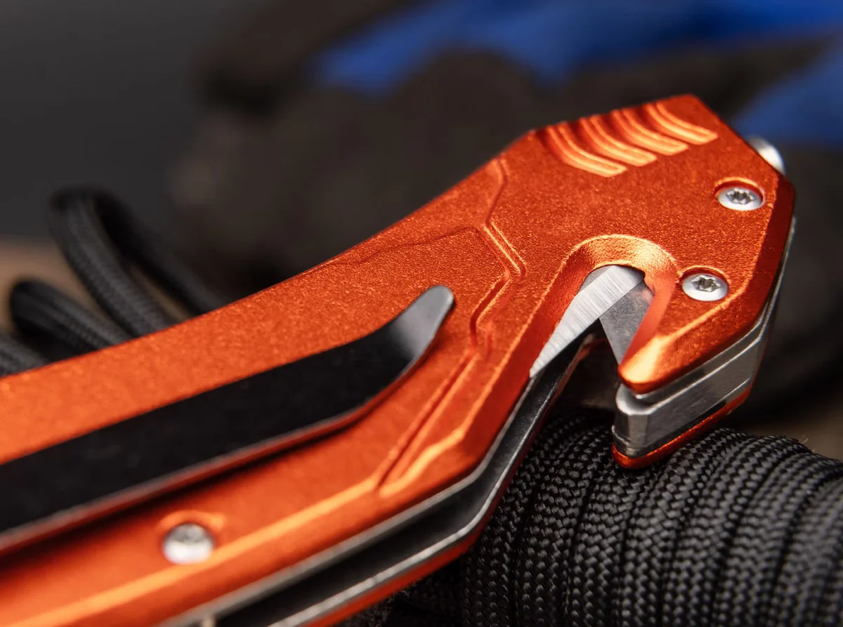 Nóż Boker Magnum EMS Rescue - Ratowniczy Składany — zdjęcie 5