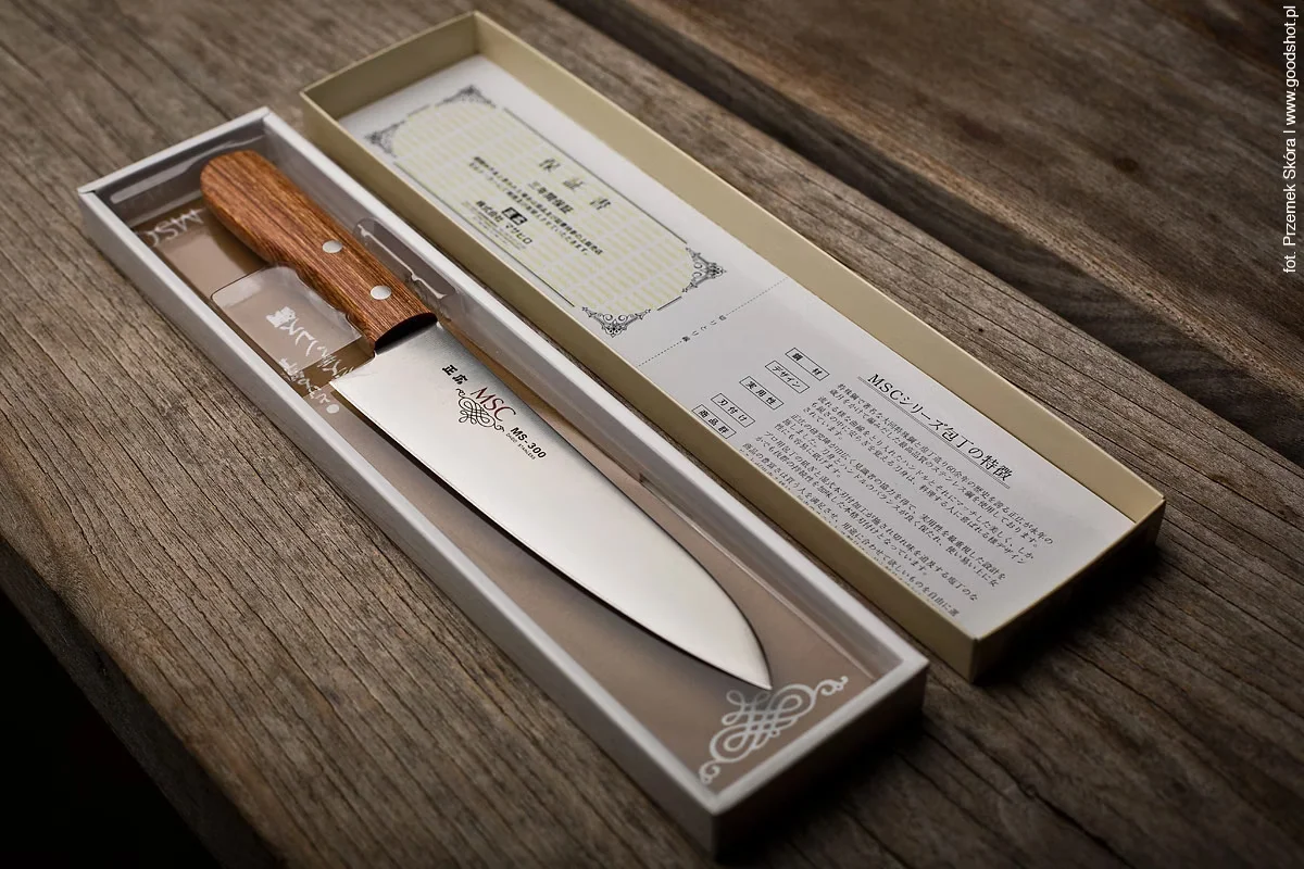 Nóż szefa kuchni Masahiro MSC Chef 18 cm [11052] — zdjęcie 6