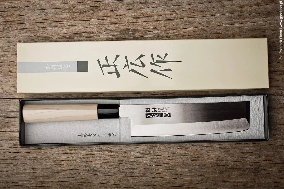Masahiro MS-8 Usuba - Tradycyjny Nóż Japoński do Warzyw 18 cm — zdjęcie 4