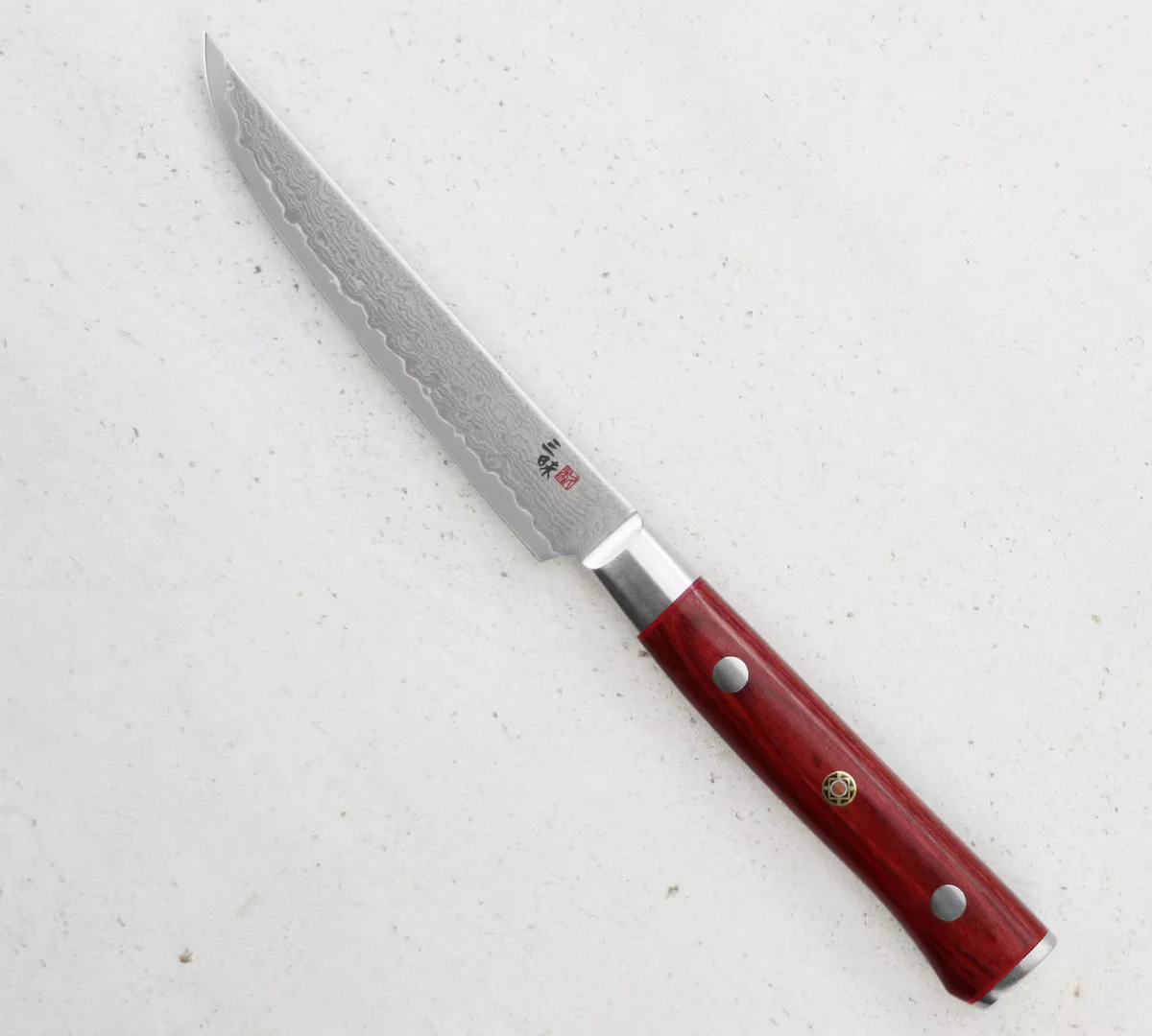 Mcusta Zanmai VG-10 Pro Flame Nóż do steków 11,5 cm — zdjęcie 7