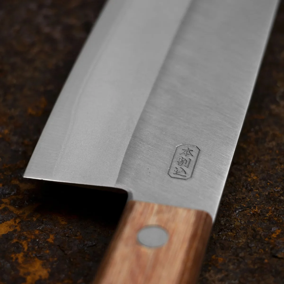 Kanetsune Seki 510 Nóż Santoku Shiro-2/SS 16,5 cm — zdjęcie 9