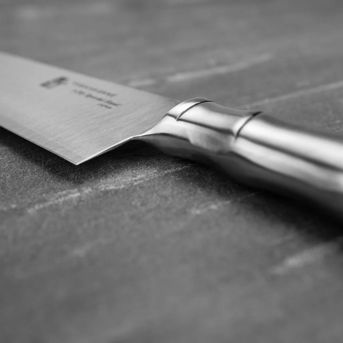 Tamahagane Bamboo VG-5 Nóż Santoku 17,5 cm — zdjęcie 4