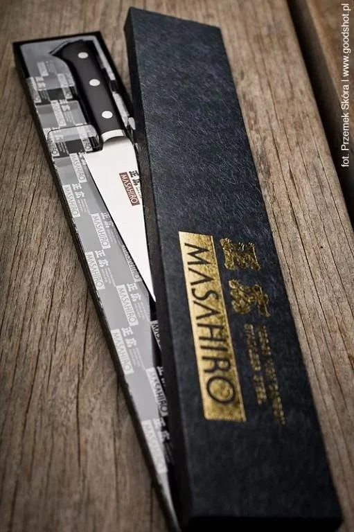 Masahiro MV-H Nóż do plastrowania Slicer 27 cm — zdjęcie 4