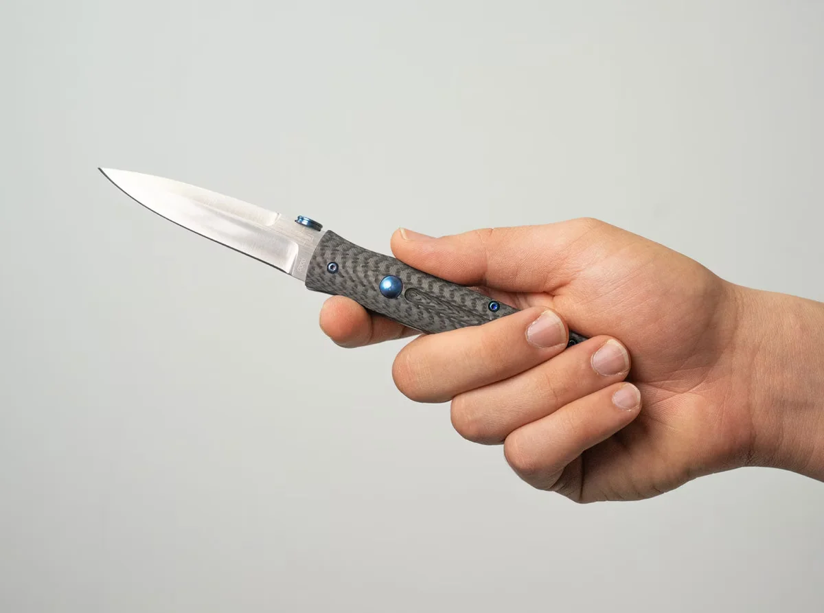 Nóż składany Boker Plus Icepick Dagger VG-10 Włókno Węglowe — zdjęcie 6