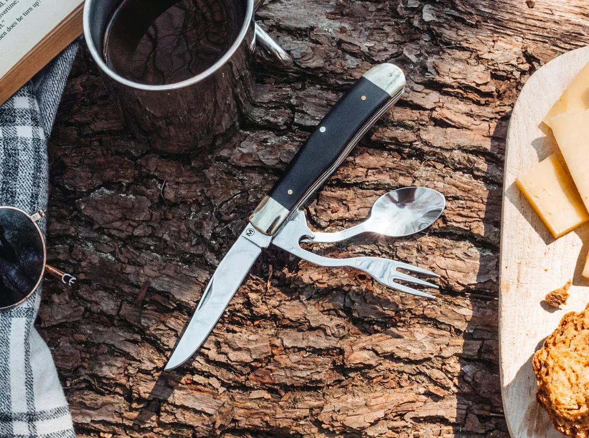 Scyzoryk Boker Magnum Bon Appetite - zestaw sztućców turystycznych, dł. 18.7 cm — zdjęcie 5