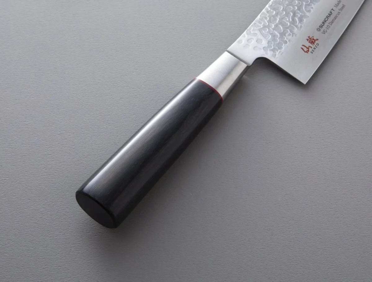 Nóż Kuchenny Suncraft SENZO CLASSIC Paring 80 mm VG-10/Damasceńska — zdjęcie 3