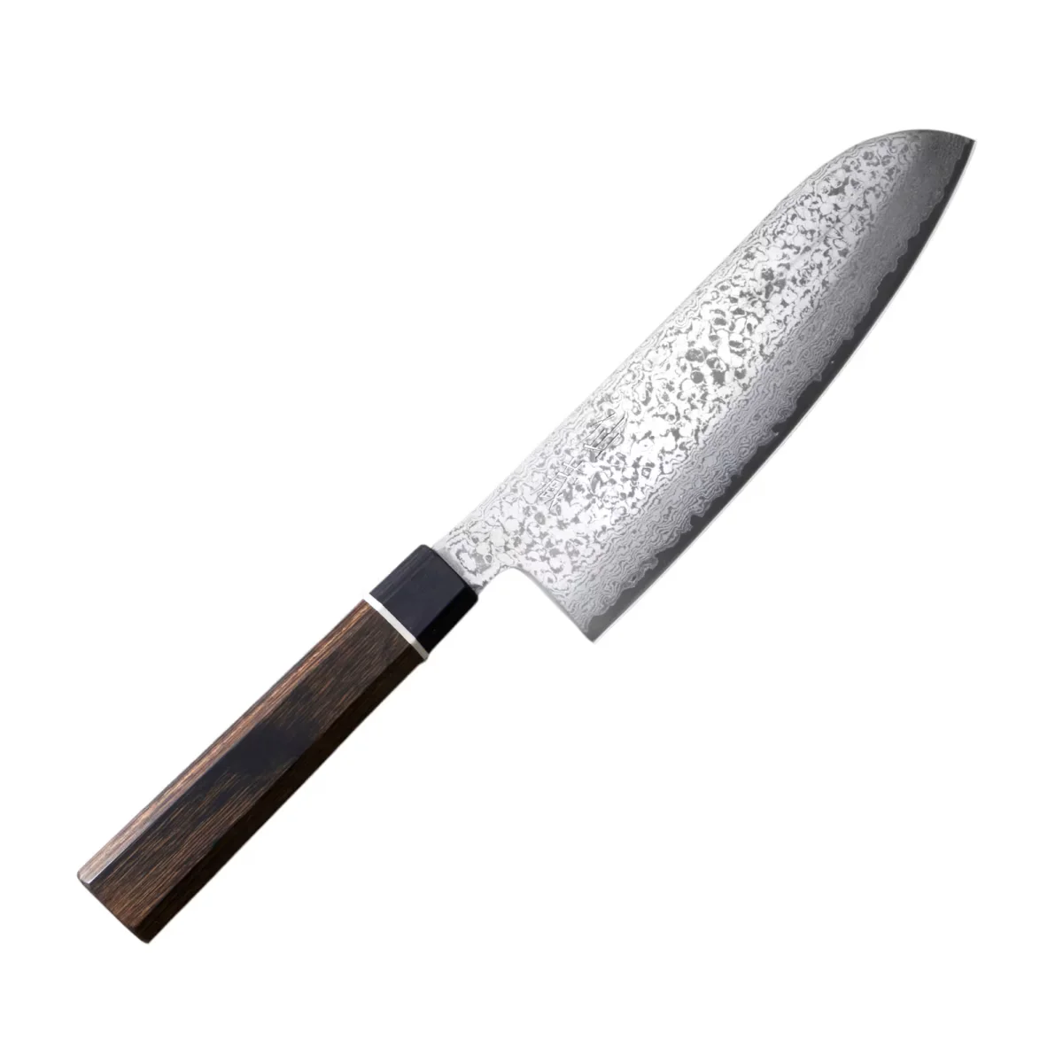 Suncraft SENZO BLACK Nóż Santoku 16.7 cm