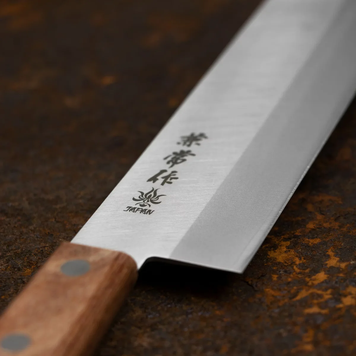 Kanetsune 510 Shiro-2/SS Nóż Nakiri 16,5 cm — zdjęcie 3