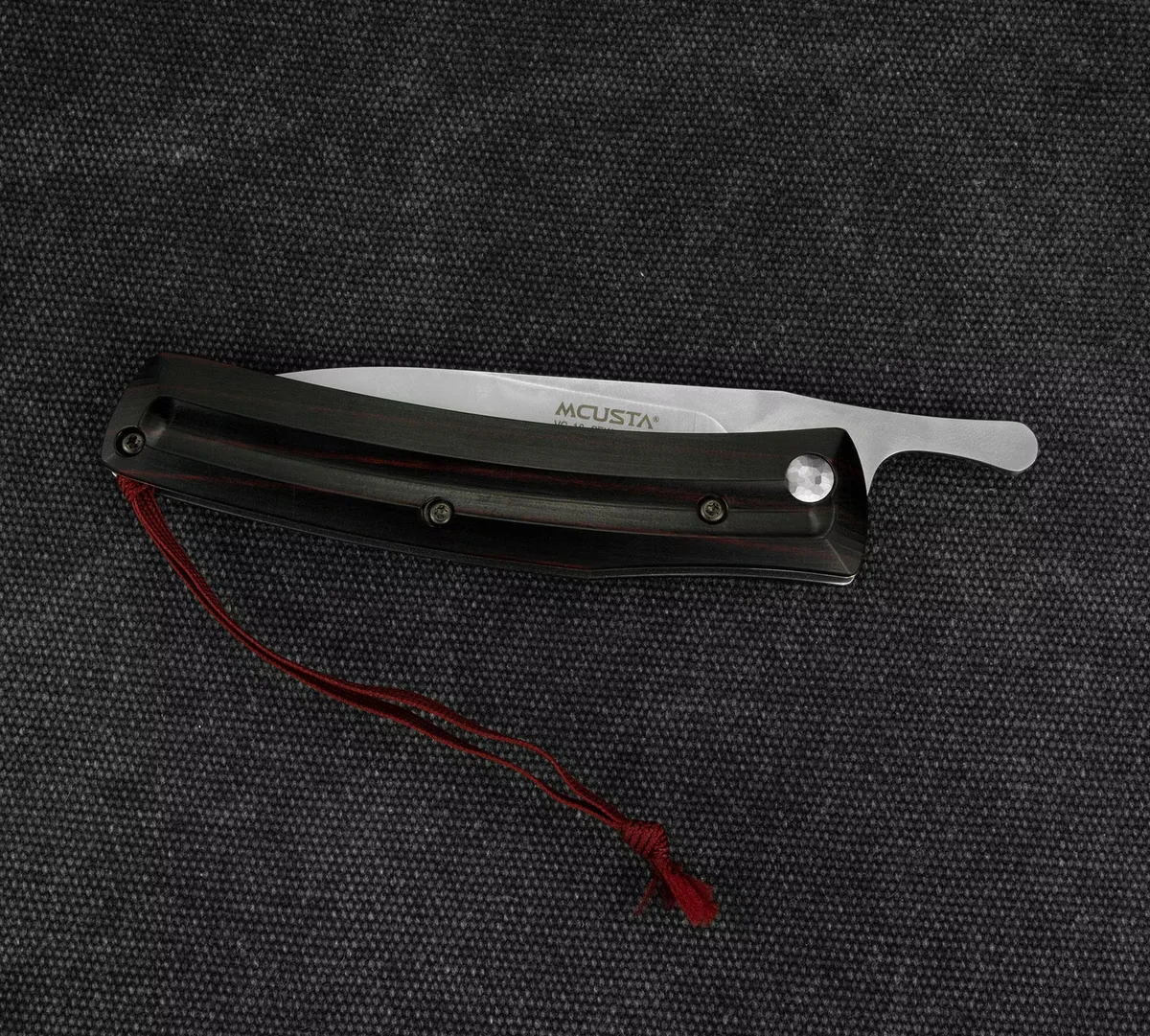 Nóż składany Mcusta Friction Folder VG-10 z rękojeścią z drewna pakka 7,5 cm — zdjęcie 4