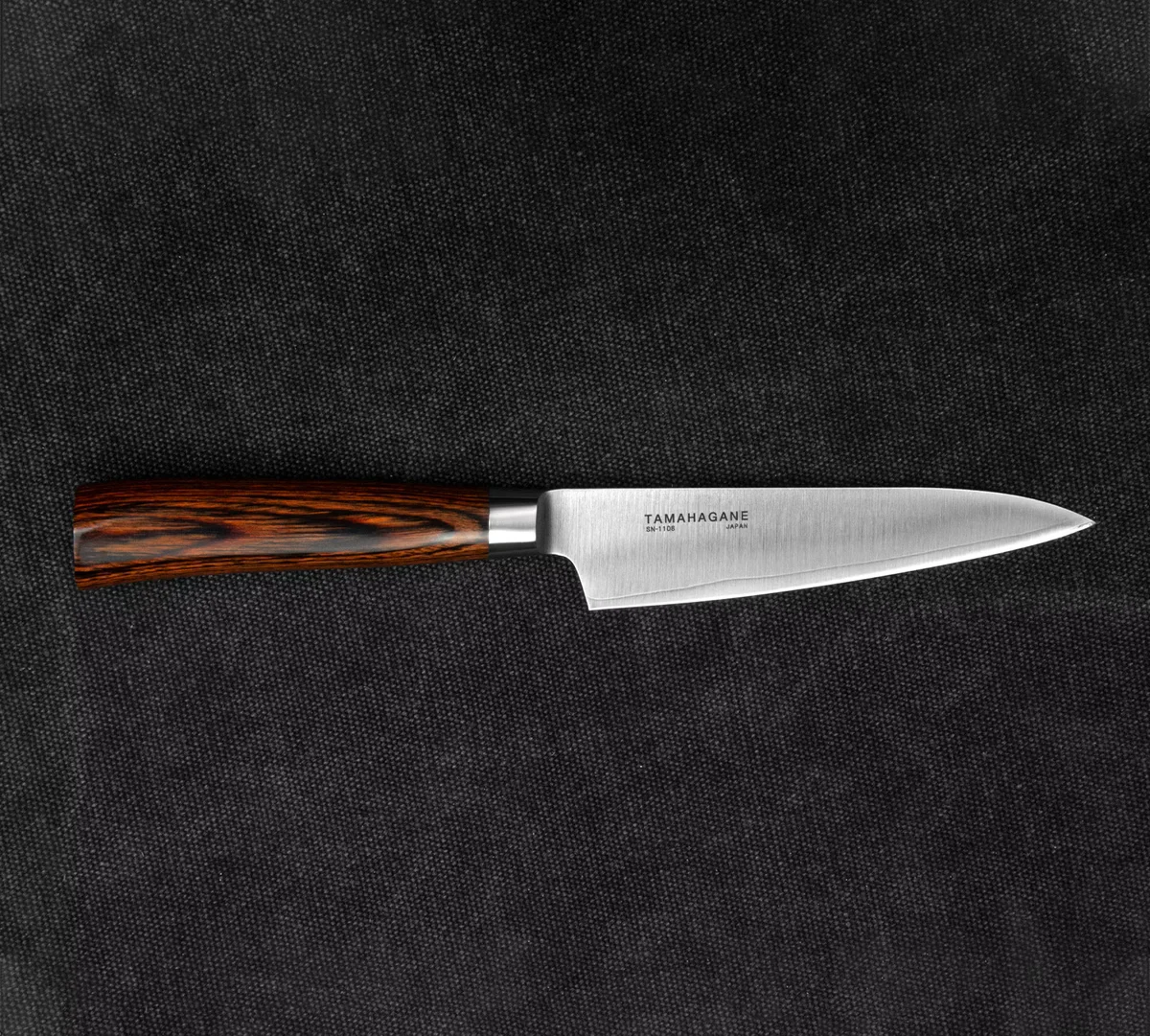 Tamahagane SAN Brown VG-5 Nóż Uniwersalny 12 cm — zdjęcie 2