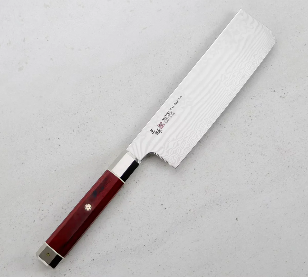 Mcusta Zanmai VG-10 Ultimate Aranami Nóż Nakiri 16,5 cm — zdjęcie 5