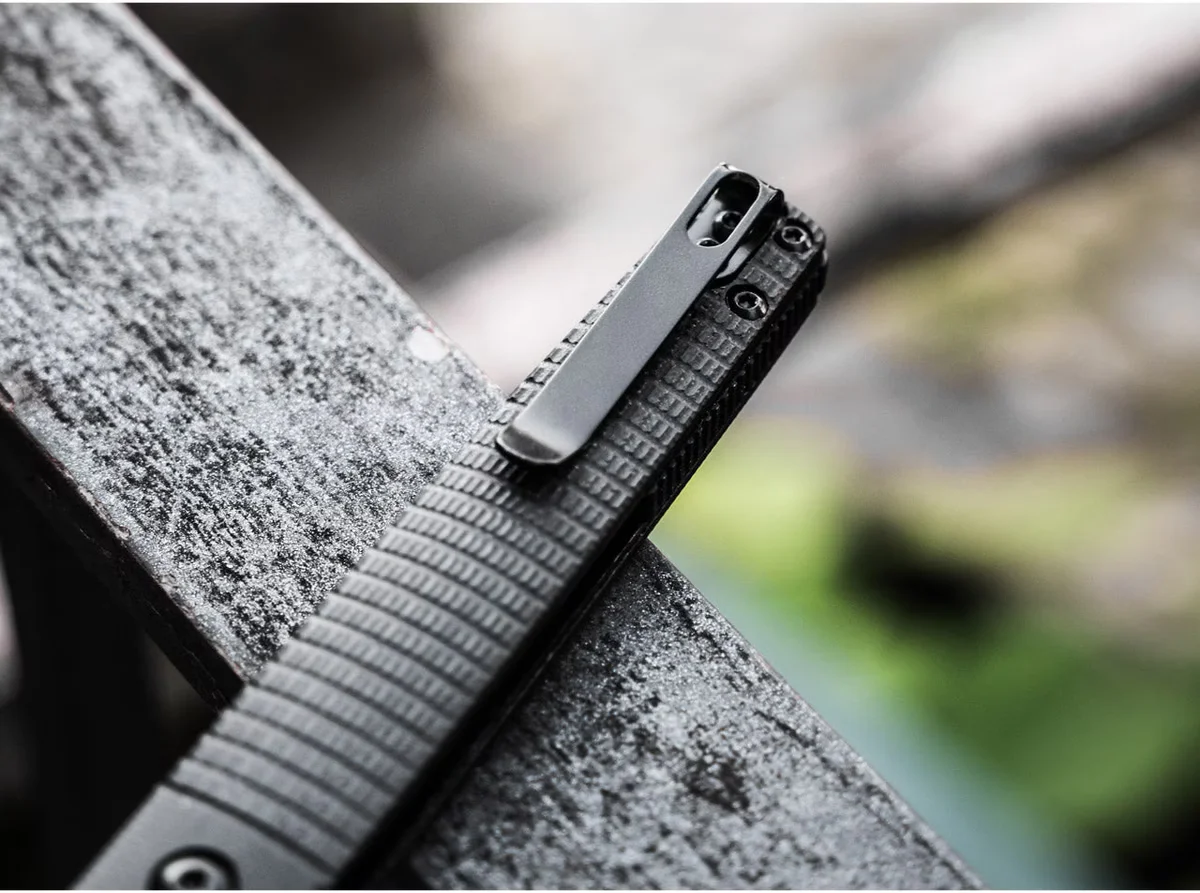 Nóż Boker Magnum Stereo składany, stal 440A, rękojeść G10, czarny — zdjęcie 7