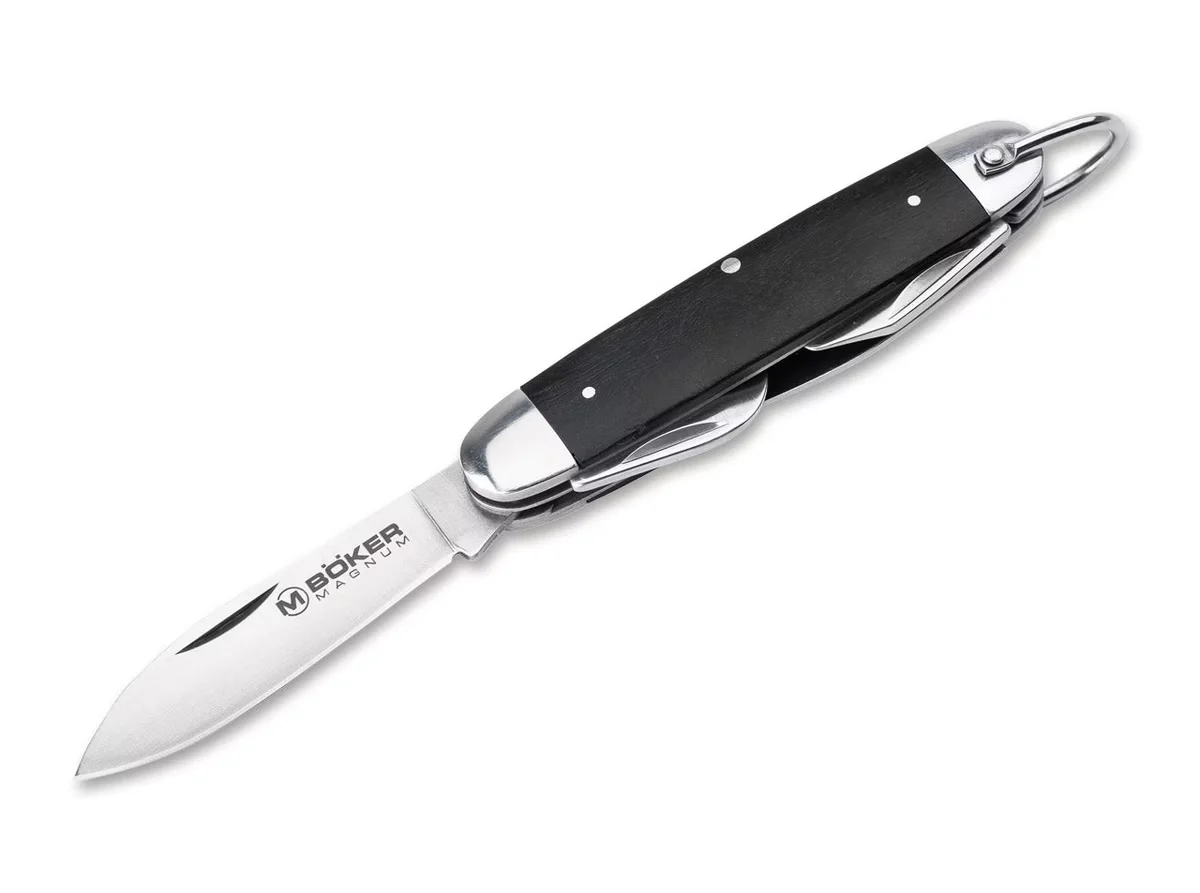 Scyzoryk Boker Magnum Classic Pocket Steel z Okładkami z Palisandru, Ostrze 6.5 cm