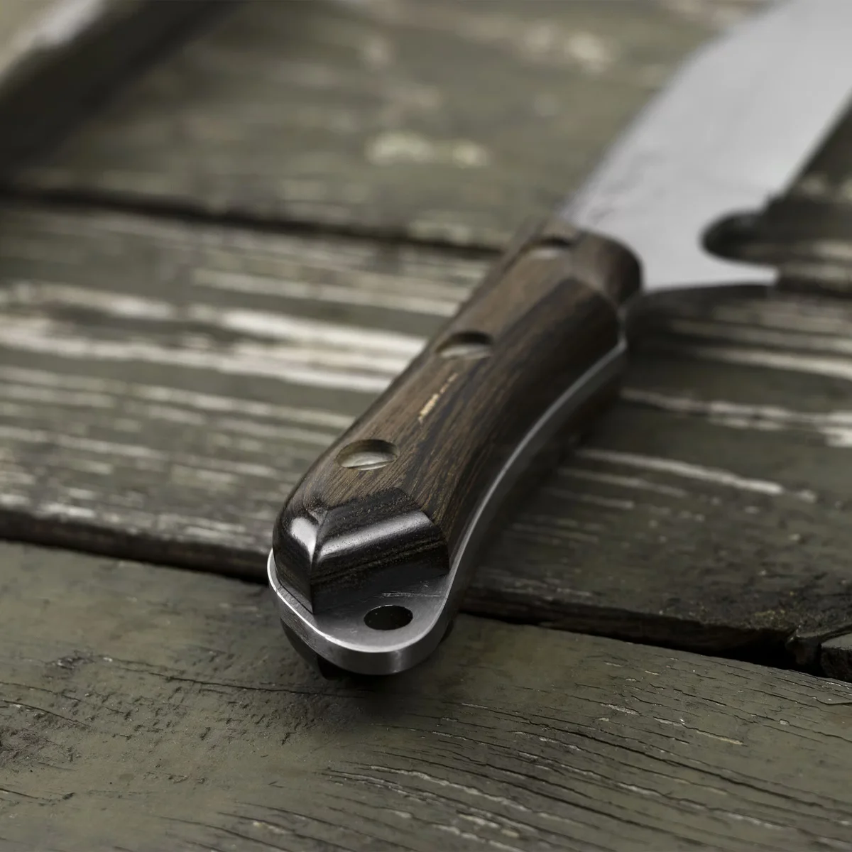 Kanetsune Seki Aogami#2 Seseragi Clip Nóż outdoorowy 12,5 cm — zdjęcie 4