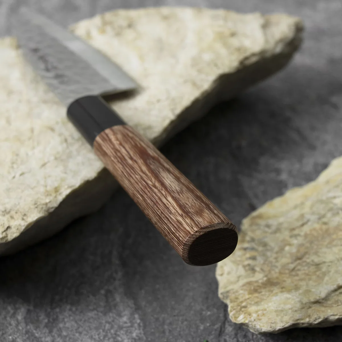 Kanetsune 950 DSR-1K6 Nóż Mini Deba 10,5 cm — zdjęcie 8