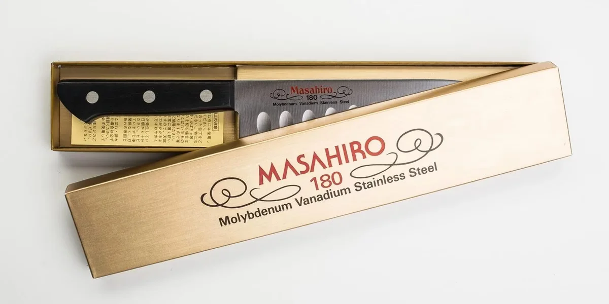 Masahiro BWH Chef Dimple Nóż Szefa Kuchni 18cm — zdjęcie 5