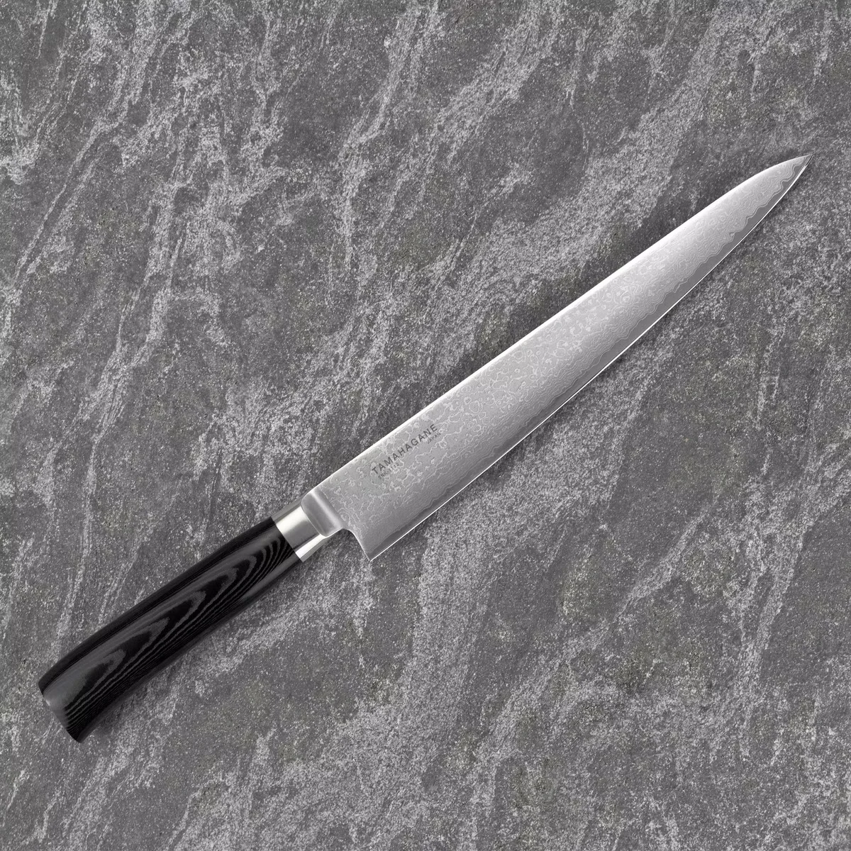Tamahagane Kyoto VG-5 Nóż Sujihiki do plastrowania mięsa 24 cm — zdjęcie 6