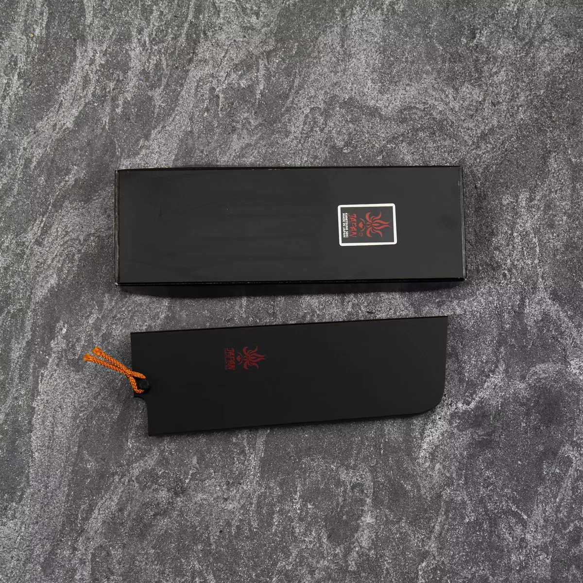 Drewniana Saya Kanetsune Seki – Ochraniacz na Nóż Nakiri 16,5 cm — zdjęcie 2