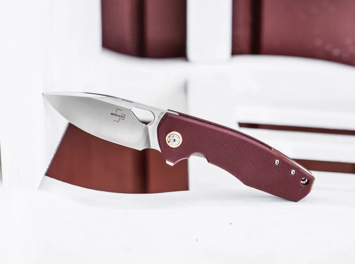 Nóż składany Böker Plus Little Friend CPM-S-35VN G10 — zdjęcie 7