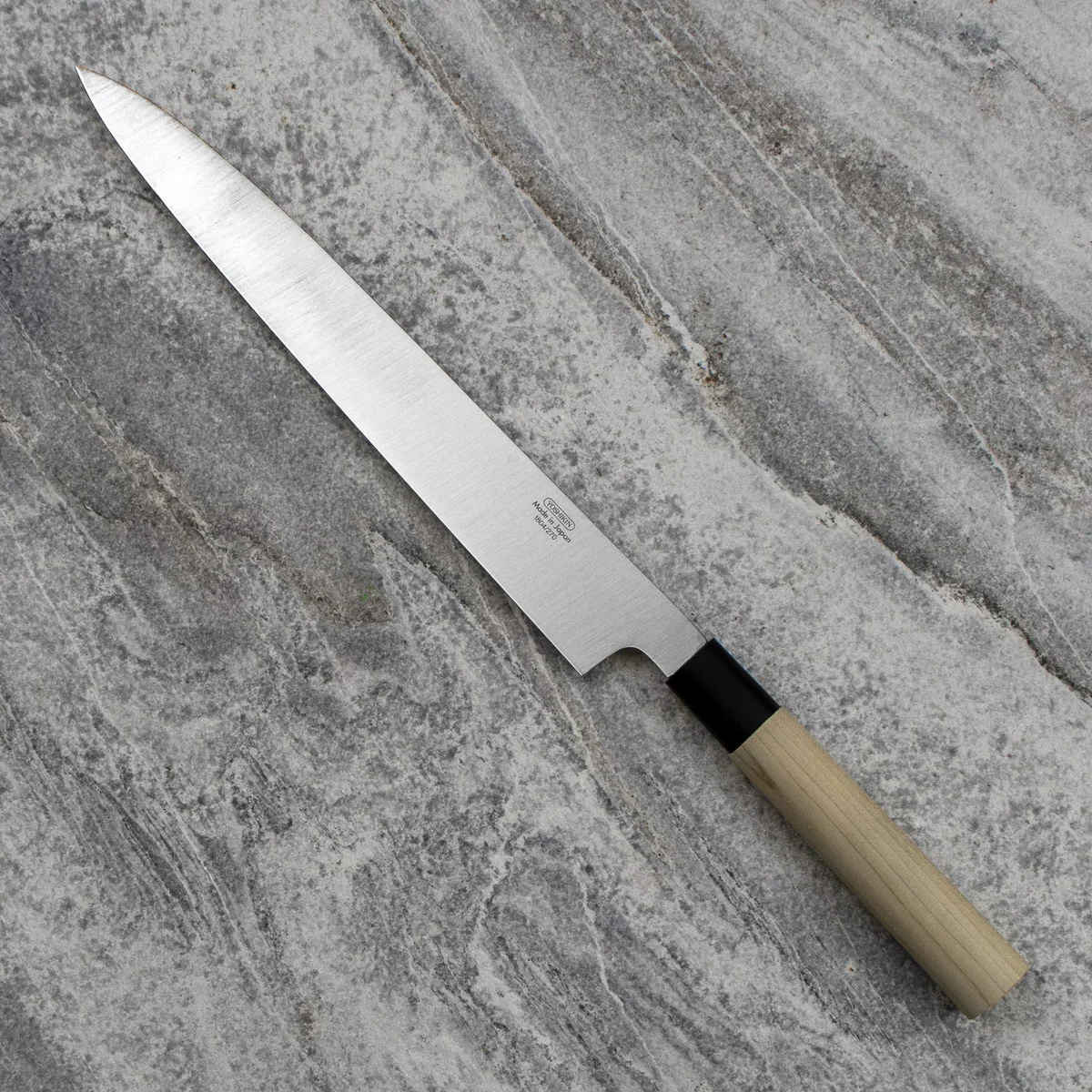 Bunmei Nóż Yanagi Sashimi do surowych ryb i mięs 27 cm — zdjęcie 6