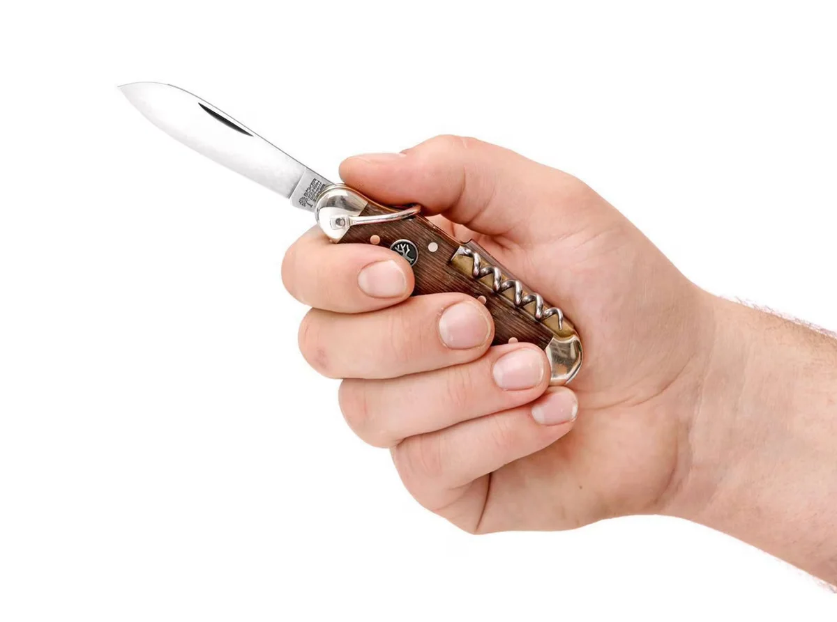 Scyzoryk Böker Camp Knife Smoked Oak — zdjęcie 3