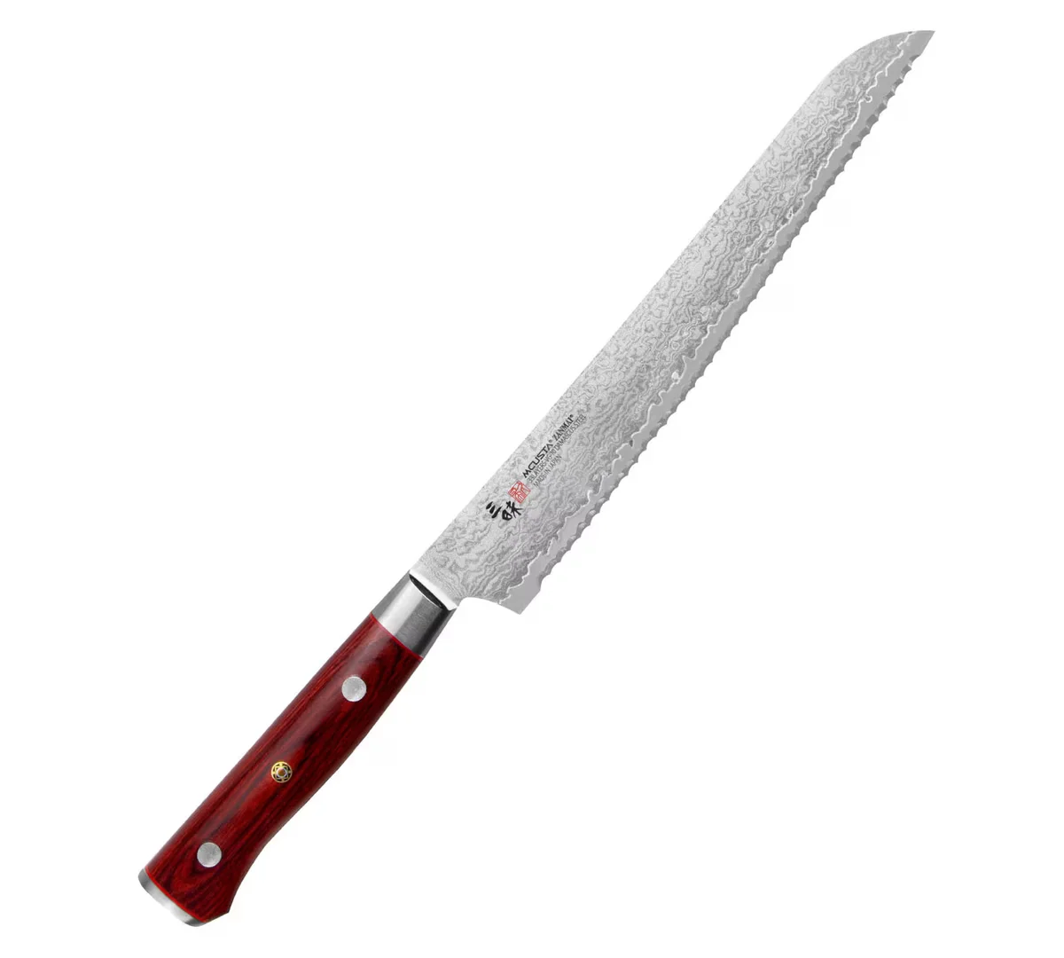 Mcusta Zanmai VG-10 Pro Flame Nóż do pieczywa 23 cm