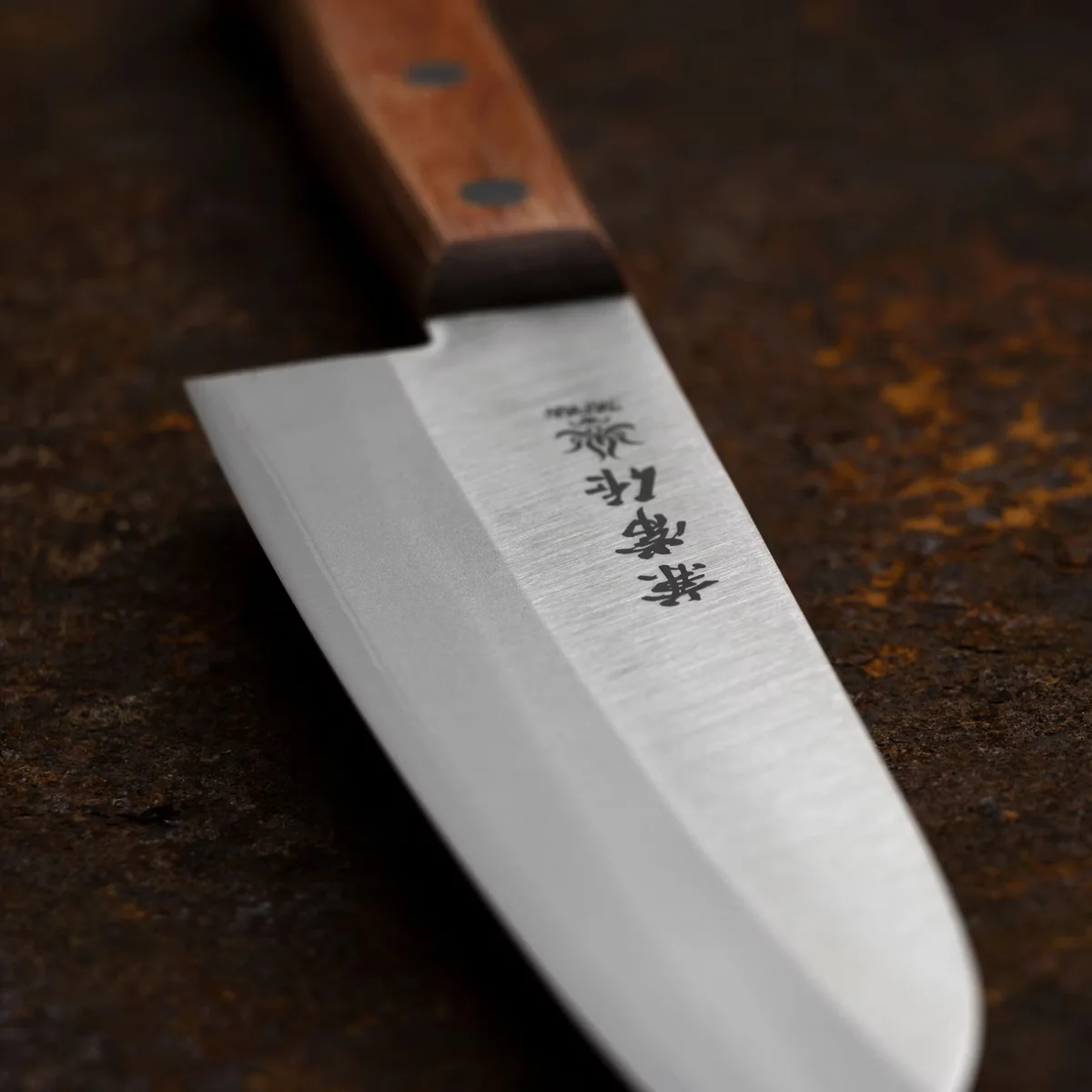 Kanetsune Seki 510 Nóż Santoku Shiro-2/SS 16,5 cm — zdjęcie 4