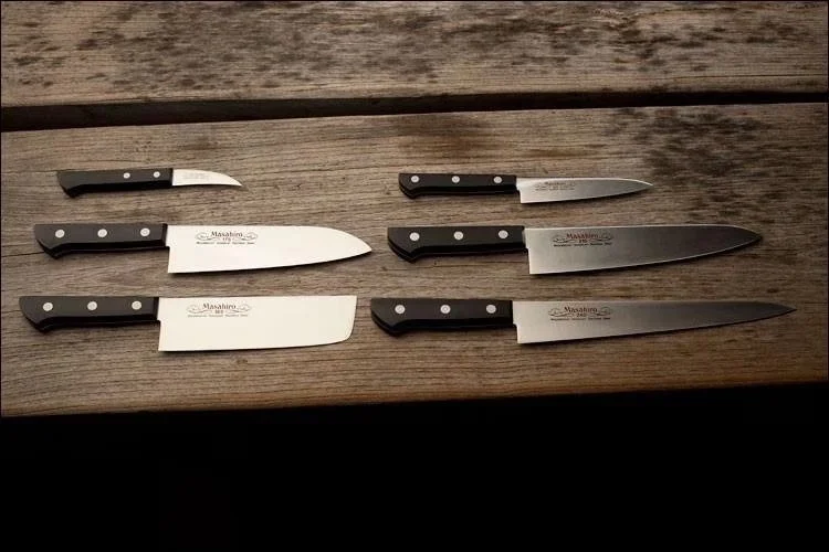 Masahiro BWH Nakiri Nóż Kuchenny do Warzyw 16.5 cm — zdjęcie 2