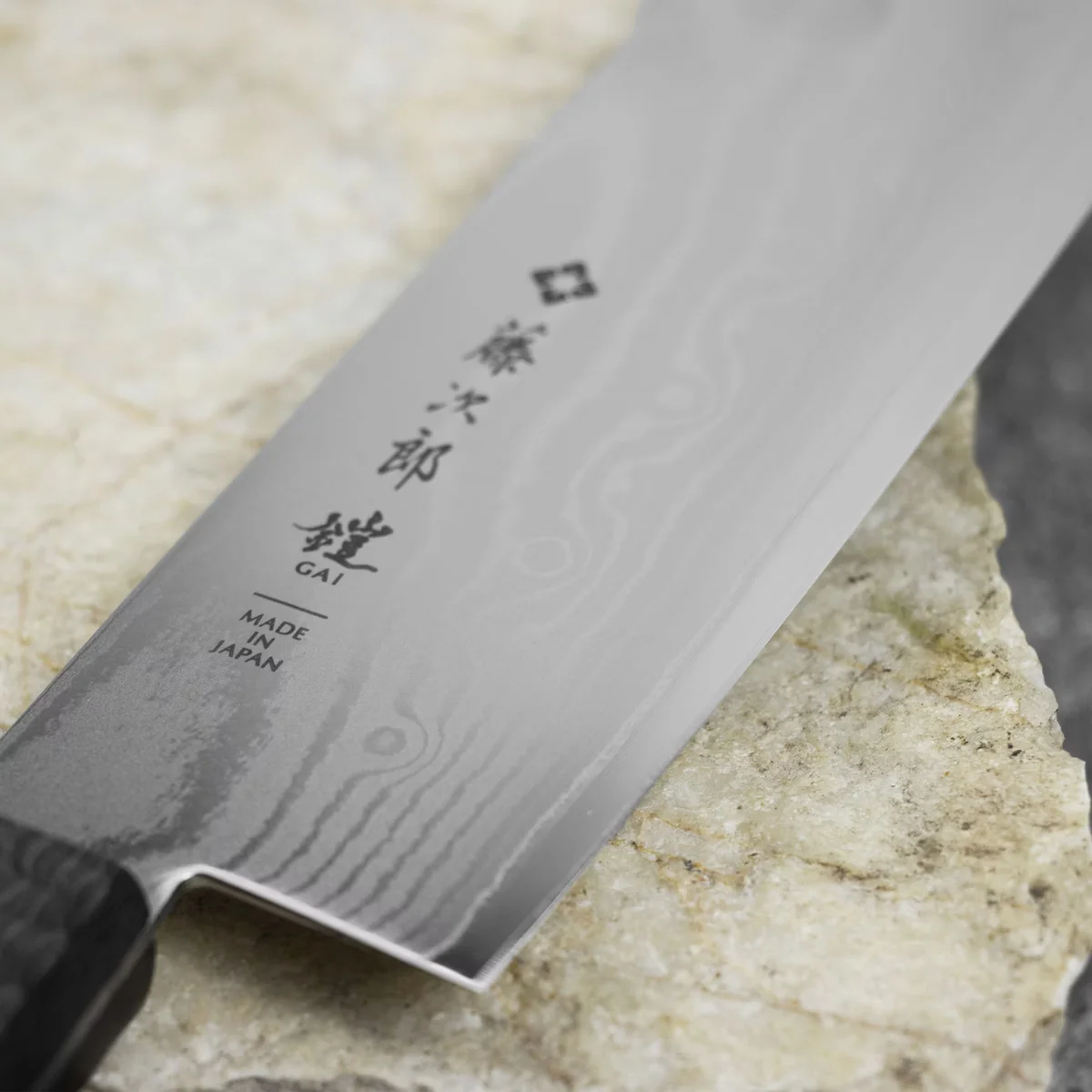 Tojiro Gai VG-10 Damascus Nóż Nakiri 16,5 cm — zdjęcie 3