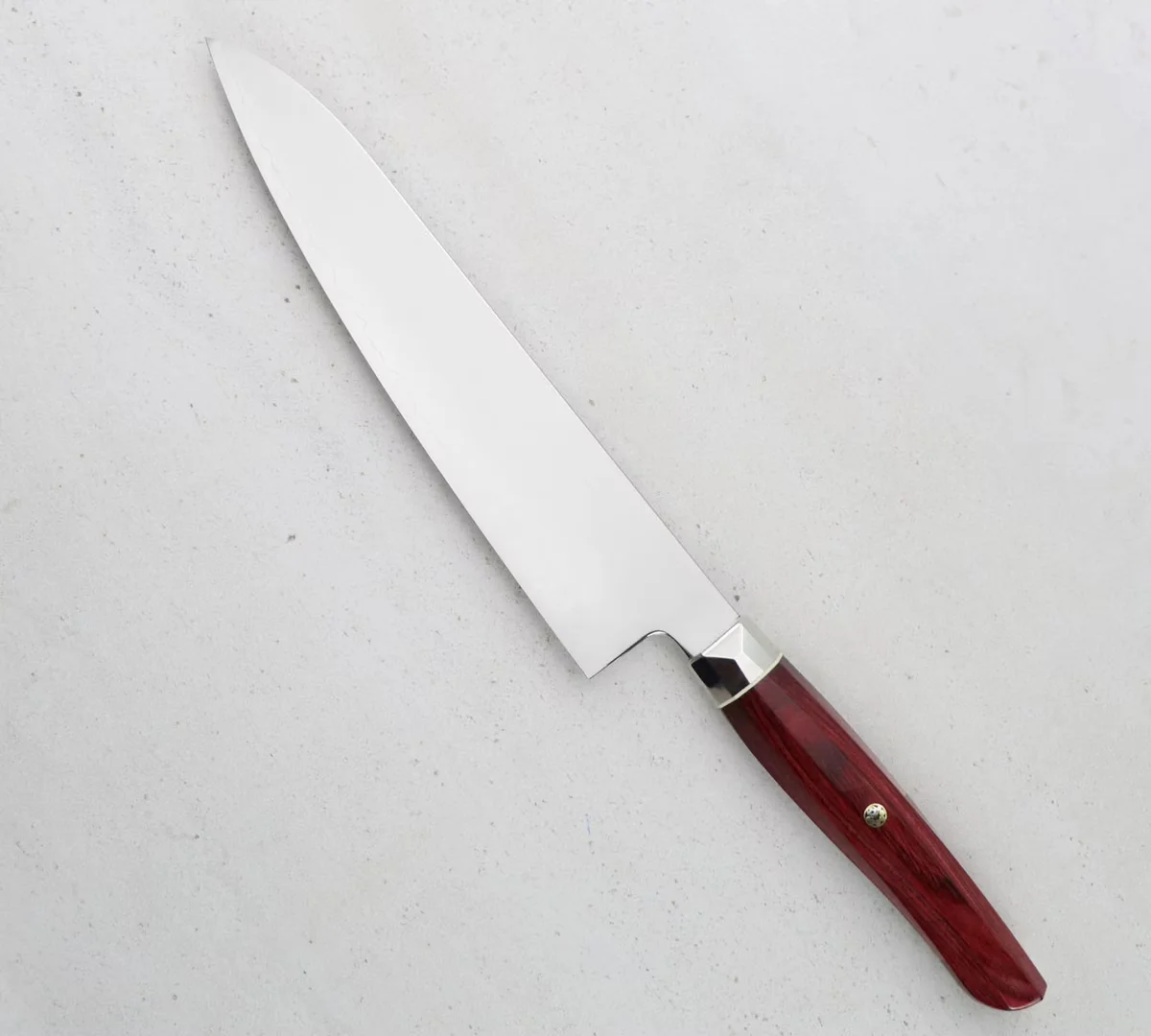 Mcusta Zanmai Red Revolution SPG2 Nóż Szefa Kuchni 21 cm — zdjęcie 6