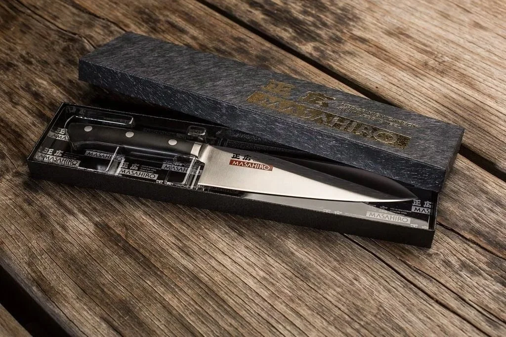Masahiro MV-H Santoku 17.5 cm — zdjęcie 8