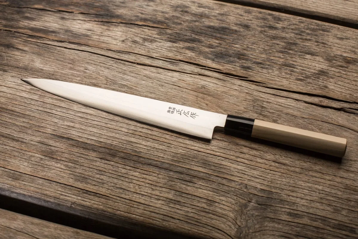 Masahiro MS-8 Yanagiba Nóż do Sushi i Sashimi dla Leworęcznych, Ostrze 27 cm — zdjęcie 7