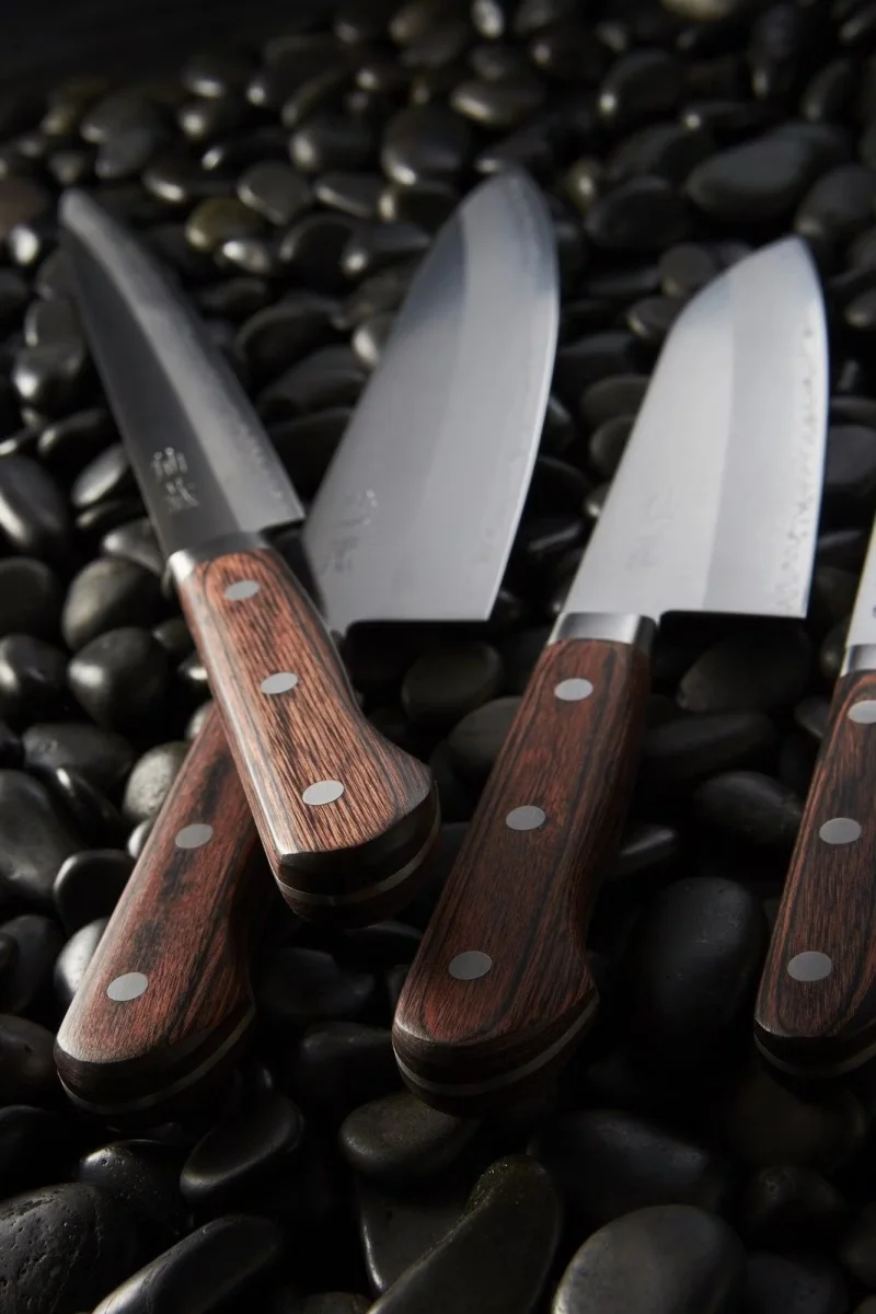 Suncraft SENZO CLAD Nóż do Obierania Paring 9 cm AUS-10 Pakkawood — zdjęcie 7