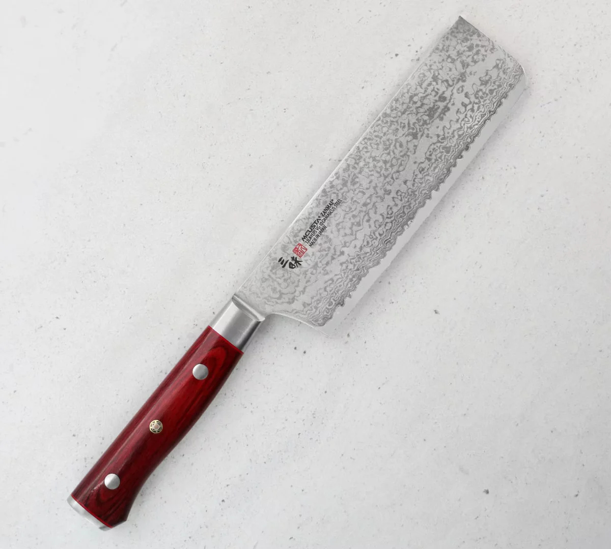 Mcusta Zanmai VG-10 Pro Flame Nóż Nakiri 16,5 cm — zdjęcie 5