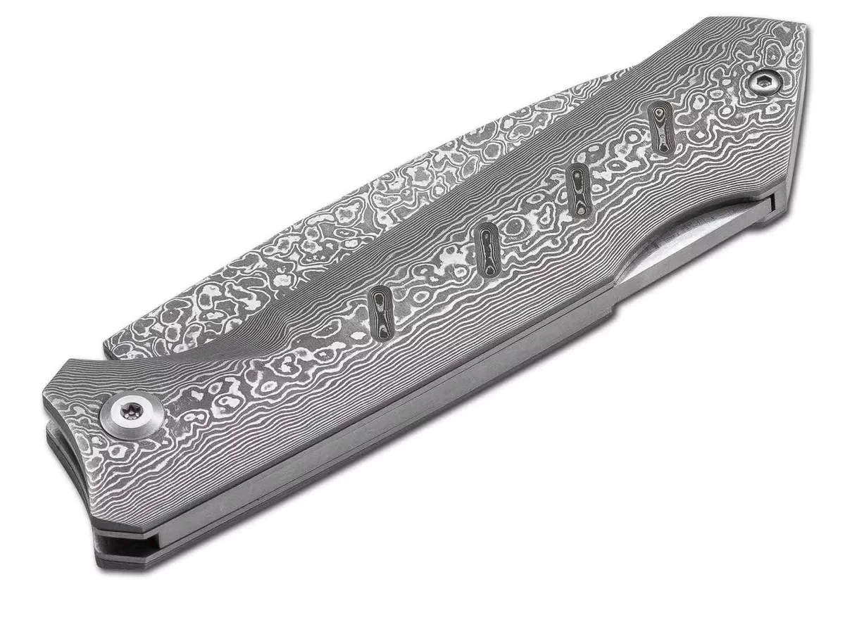Nóż składany Böker Plus Damascus Dominator (długość ostrza 8.4 cm) — zdjęcie 2