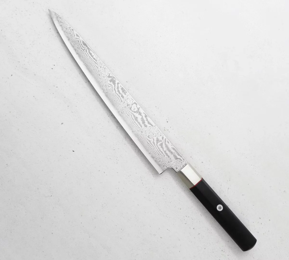 Mcusta Zanmai VG-10 Splash Nóż Sujihiki, 24 cm — zdjęcie 6