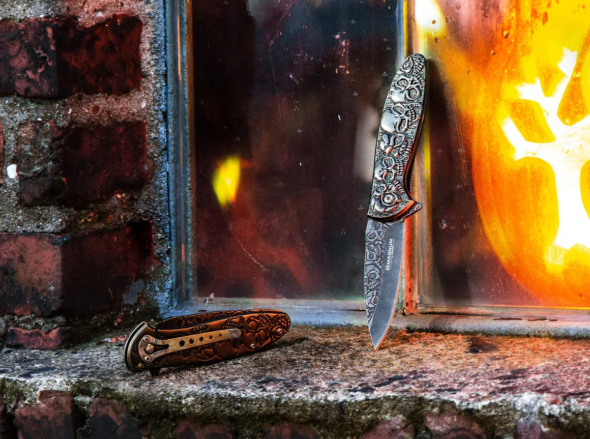 Nóż składany Boker Magnum Dia de los Muertos — zdjęcie 6