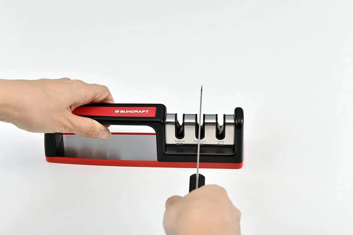 Ostrzałka Suncraft Handy Sharpener 3-etapowa Diament/Karbid/Ceramika HKS-01 — zdjęcie 6