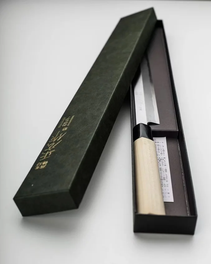 Masahiro Bessen Takohiki 27 cm - Nóż Japoński do Sushi i Sashimi — zdjęcie 3