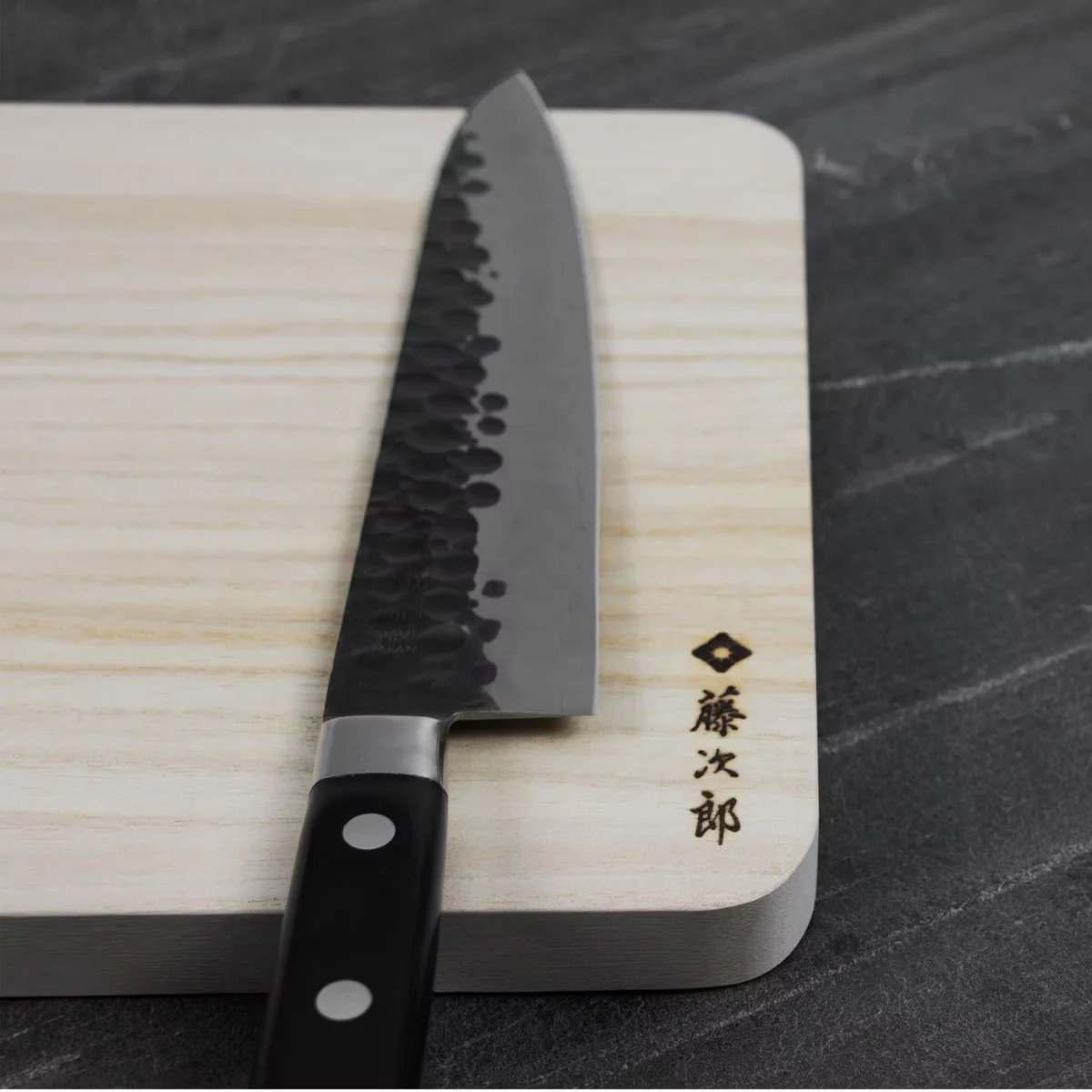 Tojiro Deska do krojenia z drewna paulownia 42x23x2 cm — zdjęcie 6