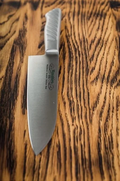 Masahiro MV-S Nóż Santoku MBS-26 17.5 cm Stal nierdzewna — zdjęcie 2