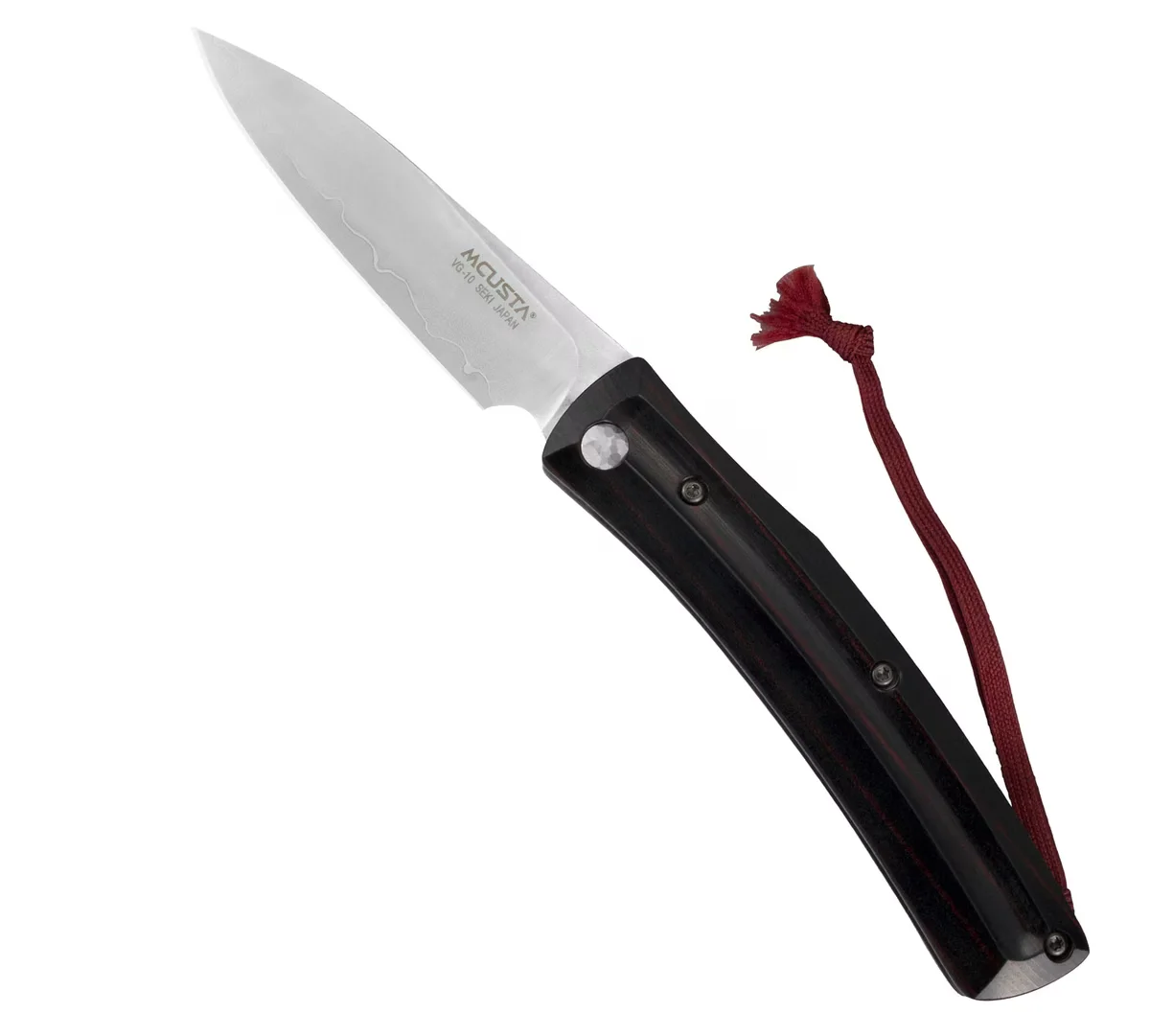 Nóż składany Mcusta Friction Folder VG-10 z rękojeścią z drewna pakka 7,5 cm