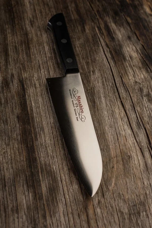 Masahiro BWH Santoku - Nóż uniwersalny 17.5 cm — zdjęcie 8