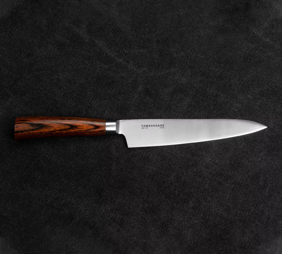 Tamahagane SAN Brown VG-5 Nóż Uniwersalny 15 cm — zdjęcie 2