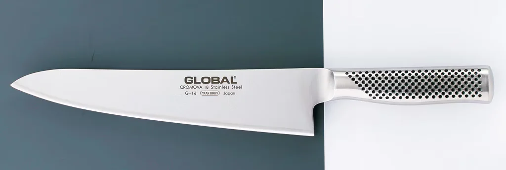 Global G-16 Nóż Szefa Kuchni 24 cm — zdjęcie 4