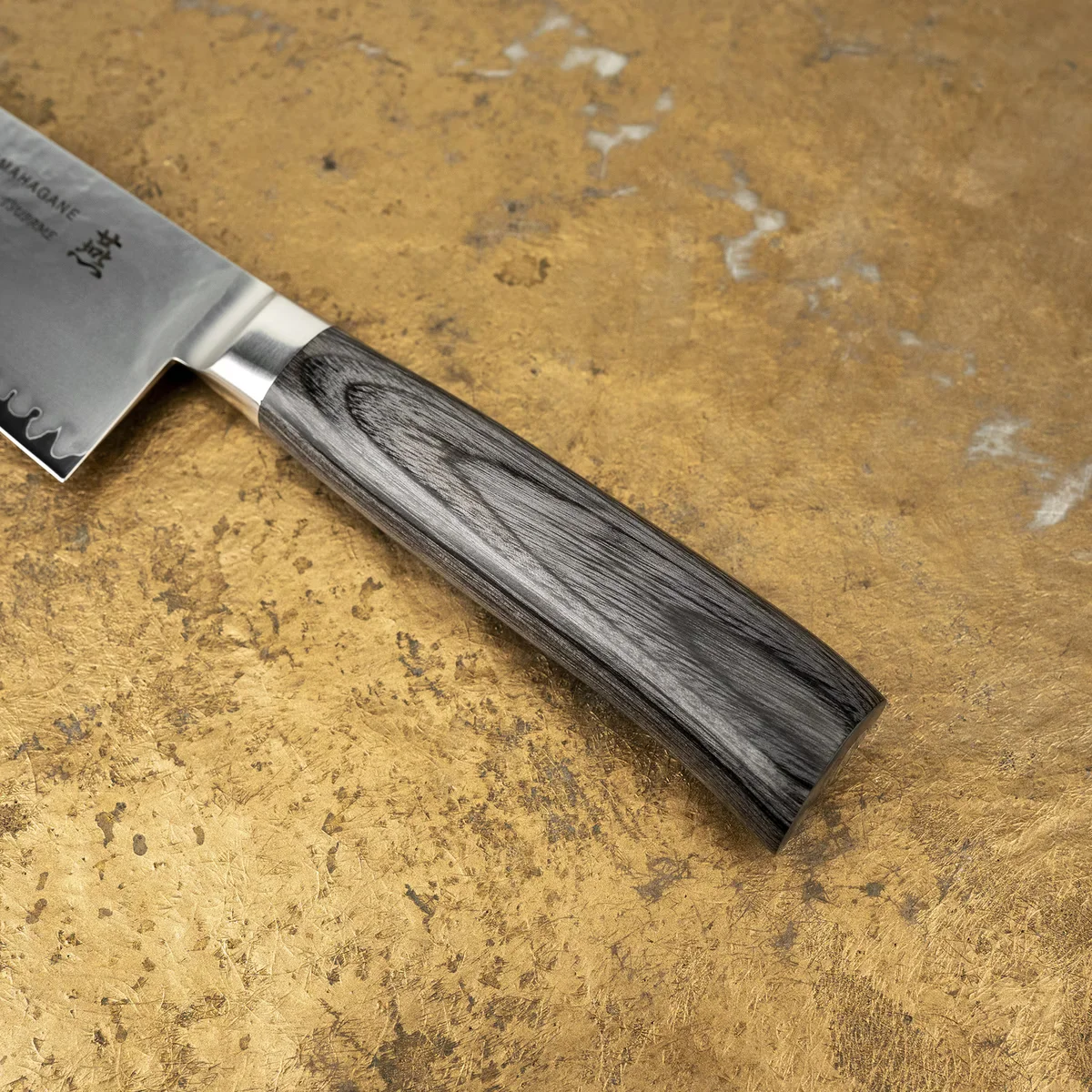 Tamahagane Tsubame Black VG-5 Nóż Santoku 17,5 cm — zdjęcie 6