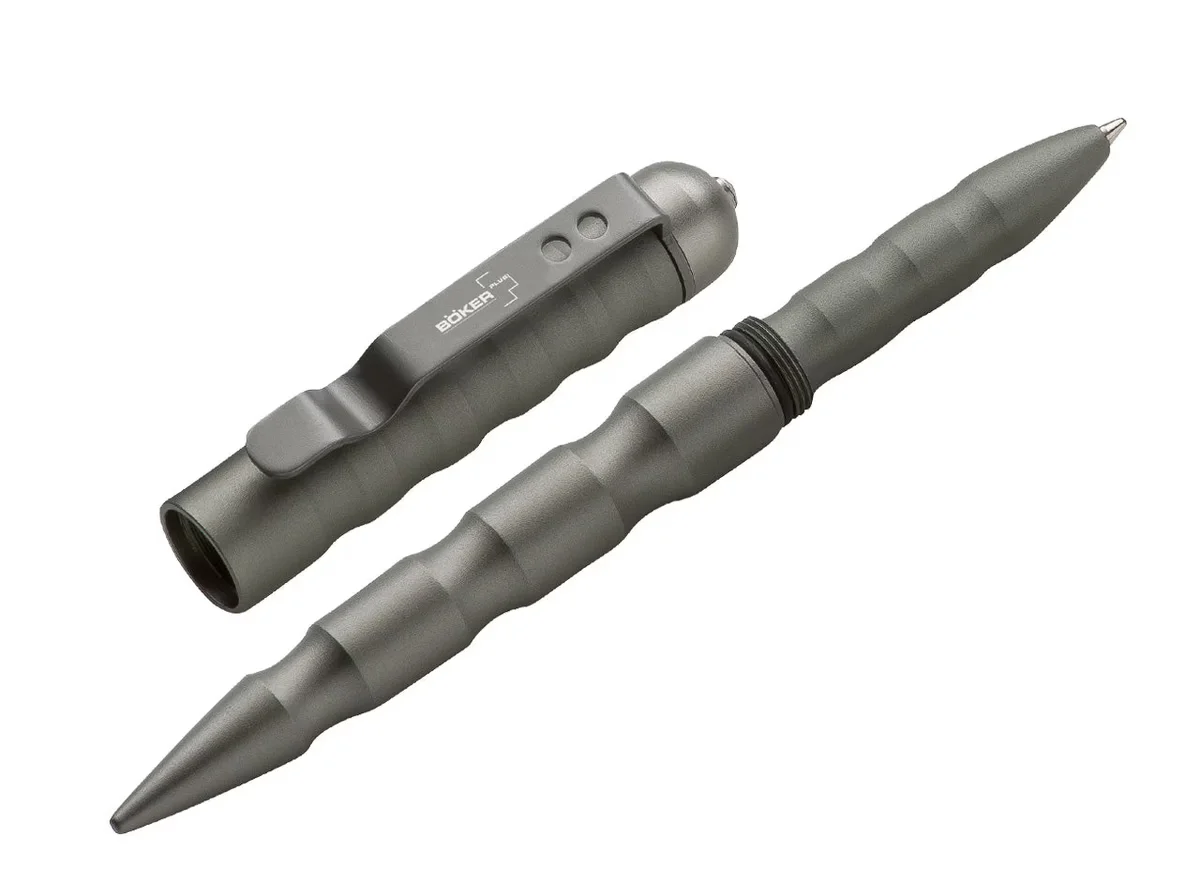 Długopis taktyczny Böker Plus MPP (Multi Purpose Pen) z aluminium, kubotan i wybijak do szyb