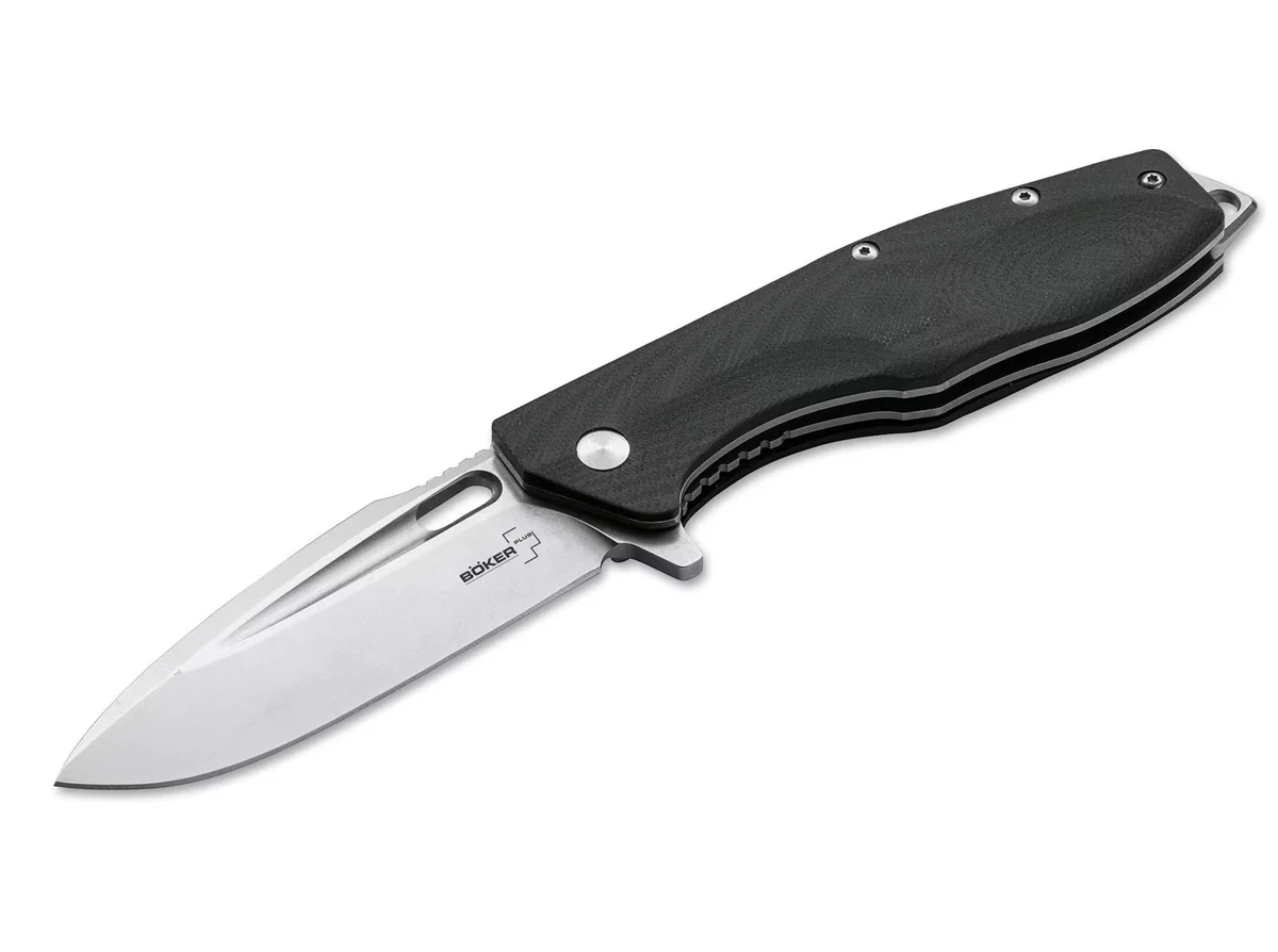 Nóż składany Böker Plus Caracal Folder D2, G-10, Stonewash